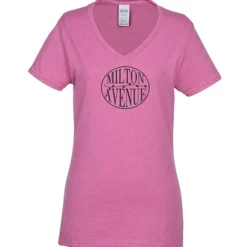 Gildan 5.3-oz Cotton V-Neck T-Shirt - Ladies'