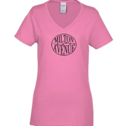 Gildan 5.3-oz Cotton V-Neck T-Shirt - Ladies'