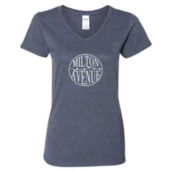 Gildan 5.3-oz Cotton V-Neck T-Shirt - Ladies'