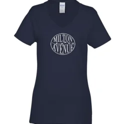 Gildan 5.3-oz Cotton V-Neck T-Shirt - Ladies'