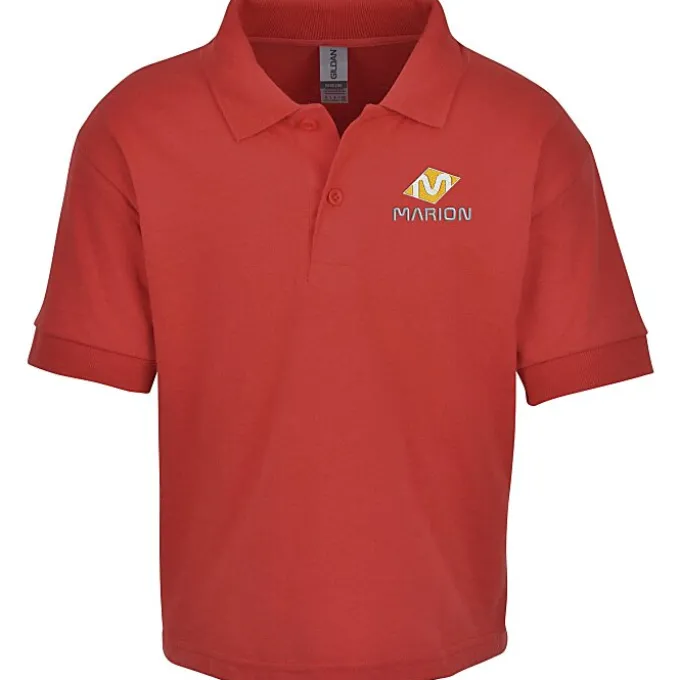 Gildan 6-oz DryBlend Jersey Polo - Youth