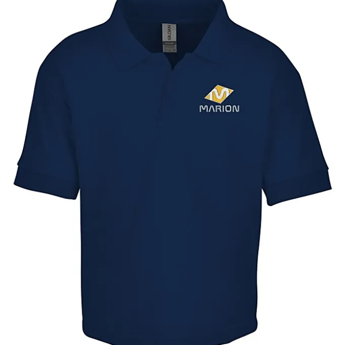 Gildan 6-oz DryBlend Jersey Polo - Youth