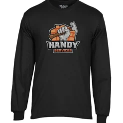 Gildan 5.5-oz DryBlend 50/50 LS T-Shirt - Full Color