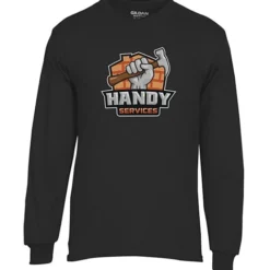 Gildan 5.5-oz DryBlend 50/50 LS T-Shirt - Full Color