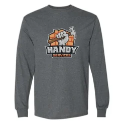 Gildan 5.5-oz DryBlend 50/50 LS T-Shirt - Full Color