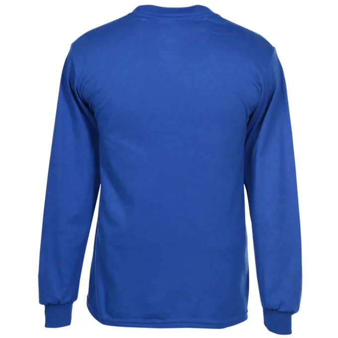 Gildan 5.5-oz DryBlend 50/50 LS T-Shirt - Screen