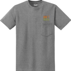 Gildan 5.5-oz DryBlend 50/50 Pocket T-Shirt - Embroidered