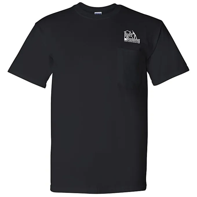 Gildan 5.5-oz DryBlend 50/50 Pocket T-Shirt - Screen
