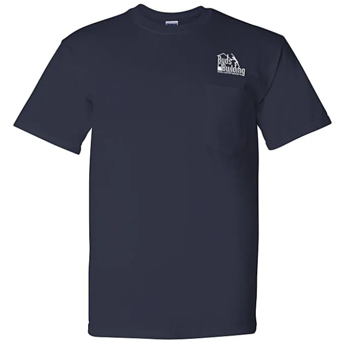 Gildan 5.5-oz DryBlend 50/50 Pocket T-Shirt - Screen