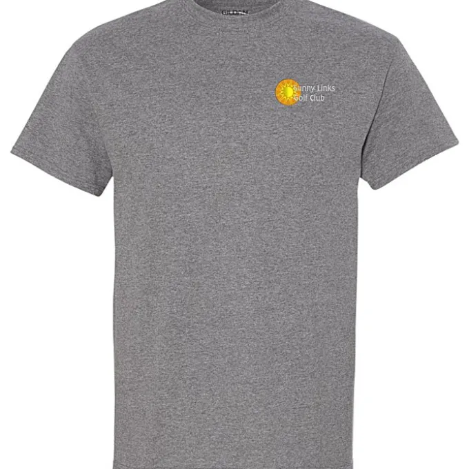 Gildan 5.5-oz DryBlend 50/50 T-Shirt - Embroidered