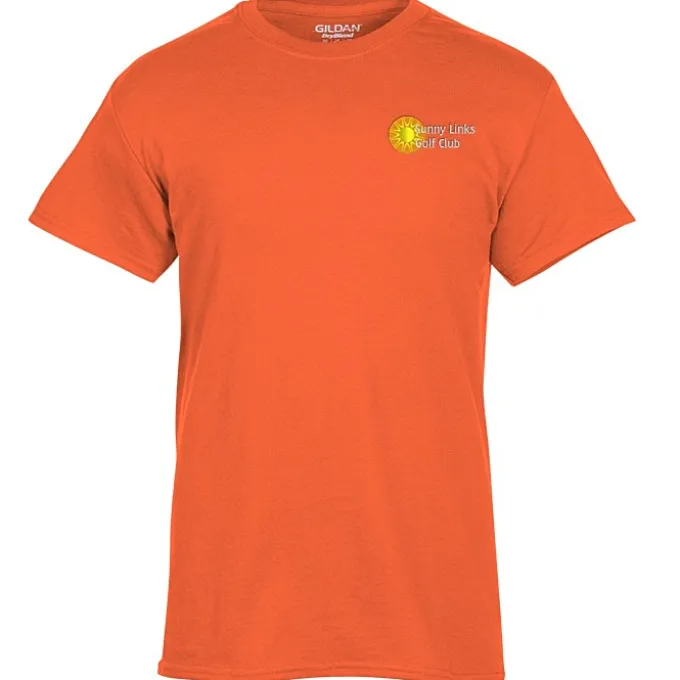 Gildan 5.5-oz DryBlend 50/50 T-Shirt - Embroidered