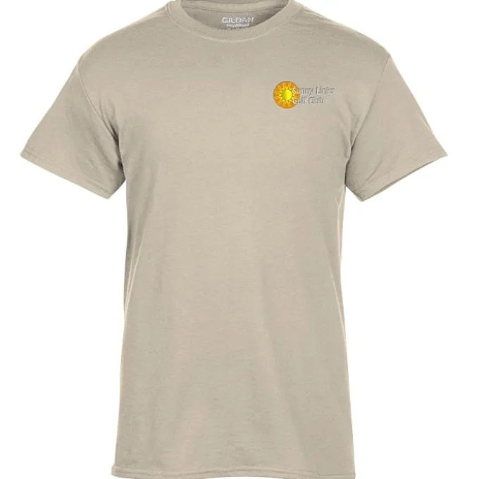 Gildan 5.5-oz DryBlend 50/50 T-Shirt - Embroidered