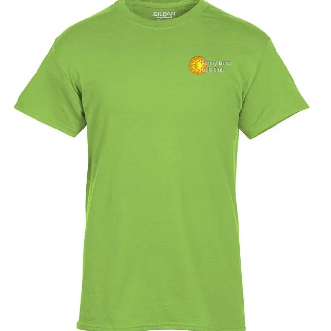 Gildan 5.5-oz DryBlend 50/50 T-Shirt - Embroidered