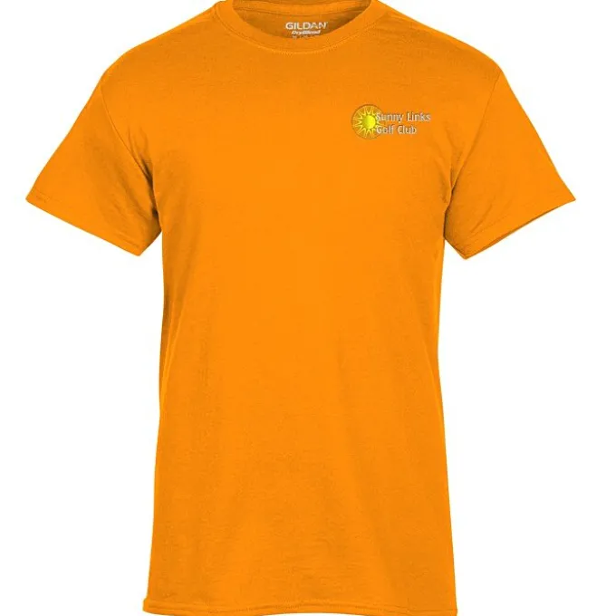 Gildan 5.5-oz DryBlend 50/50 T-Shirt - Embroidered