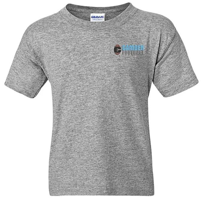 Gildan 5.5-oz DryBlend 50/50 T-Shirt - Youth - Embroidered