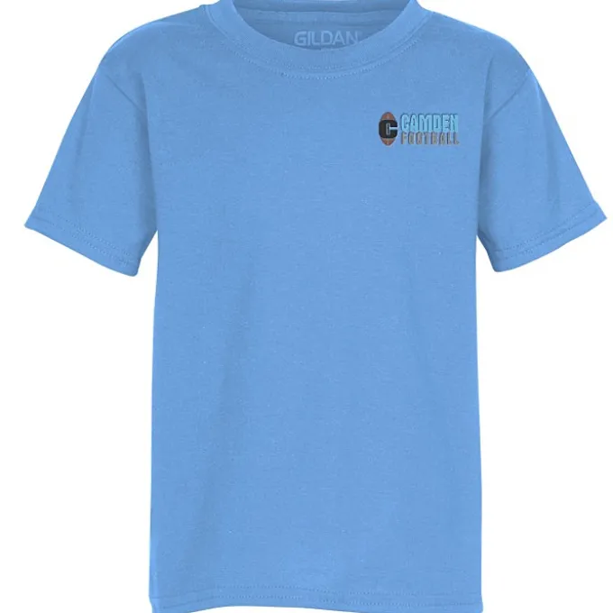 Gildan 5.5-oz DryBlend 50/50 T-Shirt - Youth - Embroidered