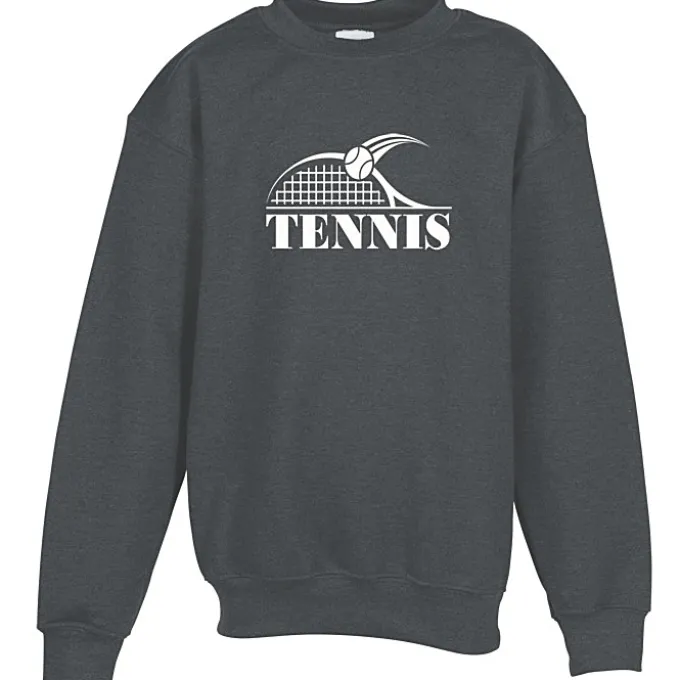 Gildan 8-oz Heavy Blend 50/50 Crew Sweatshirt - Youth - Screen