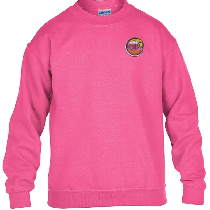 Gildan 8-oz Heavy Blend 50/50 Crew Sweatshirt - Youth - Embroidered