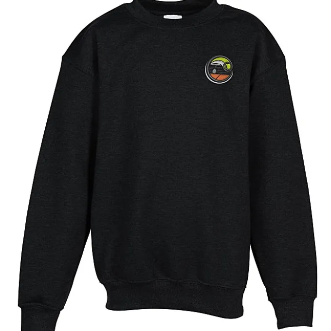 Gildan 8-oz Heavy Blend 50/50 Crew Sweatshirt - Youth - Embroidered