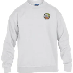 Gildan 8-oz Heavy Blend 50/50 Crew Sweatshirt - Youth - Embroidered