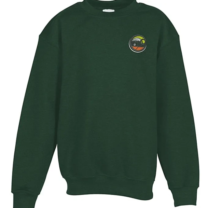 Gildan 8-oz Heavy Blend 50/50 Crew Sweatshirt - Youth - Embroidered