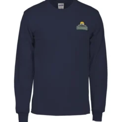 Gildan 6-oz Ultra Cotton LS Pocket T-Shirt - Embroidered