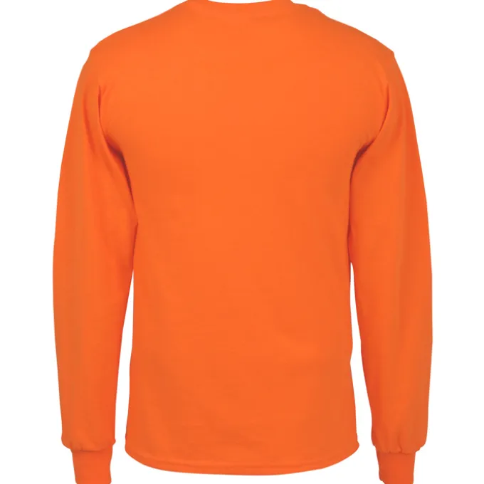 Gildan 6-oz Ultra Cotton LS Pocket T-Shirt - Colors - Screen