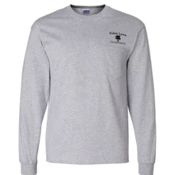 Gildan 6-oz Ultra Cotton LS Pocket T-Shirt - Colors - Screen
