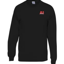 Gildan 6-oz Ultra Cotton LS T-Shirt - Men's - Embroidered