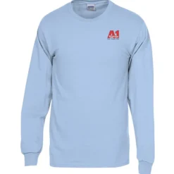 Gildan 6-oz Ultra Cotton LS T-Shirt - Men's - Embroidered