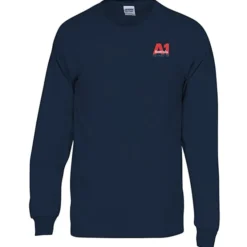 Gildan 6-oz Ultra Cotton LS T-Shirt - Men's - Embroidered