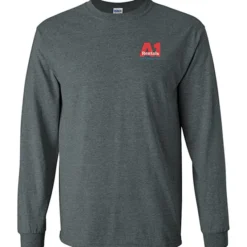 Gildan 6-oz Ultra Cotton LS T-Shirt - Men's - Embroidered