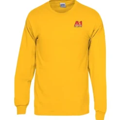 Gildan 6-oz Ultra Cotton LS T-Shirt - Men's - Embroidered