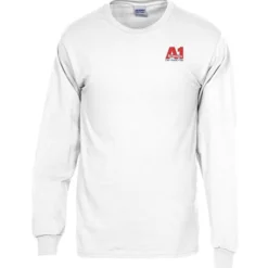 Gildan 6-oz Ultra Cotton LS T-Shirt - Men's - Embroidered