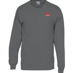 Gildan 6-oz Ultra Cotton LS T-Shirt - Men's - Embroidered