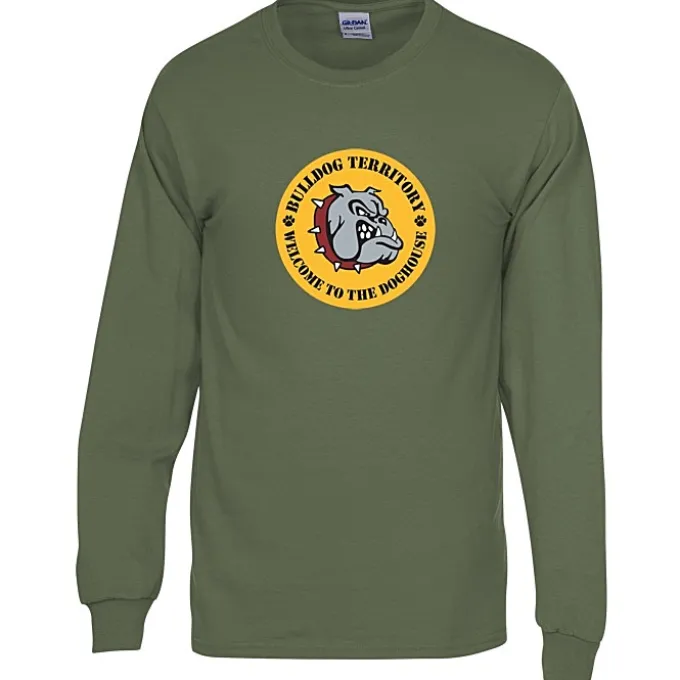 Gildan 6-oz Ultra Cotton LS T-Shirt - Men's - Full Color - Colors