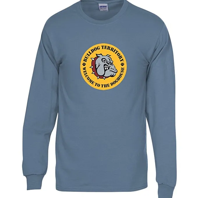Gildan 6-oz Ultra Cotton LS T-Shirt - Men's - Full Color - Colors