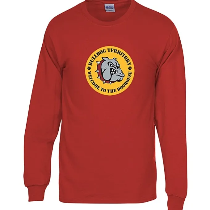 Gildan 6-oz Ultra Cotton LS T-Shirt - Men's - Full Color - Colors