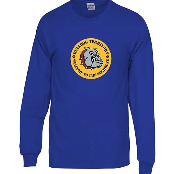 Gildan 6-oz Ultra Cotton LS T-Shirt - Men's - Full Color - Colors