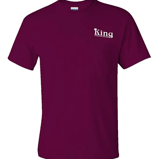 Gildan 6-oz Ultra Cotton Pocket T-Shirt - Screen - Colors