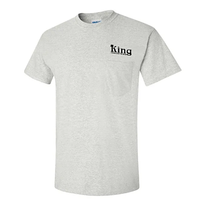 Gildan 6-oz Ultra Cotton Pocket T-Shirt - Screen - Colors
