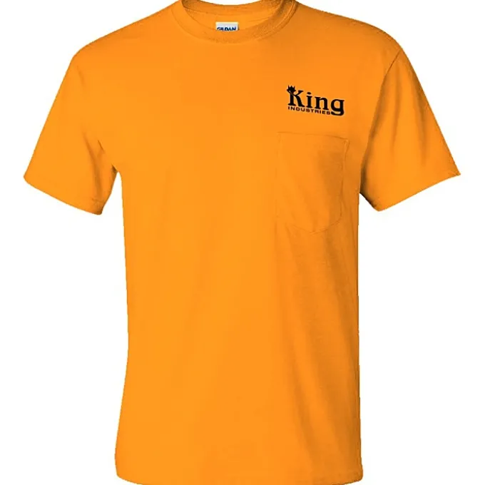 Gildan 6-oz Ultra Cotton Pocket T-Shirt - Screen - Colors