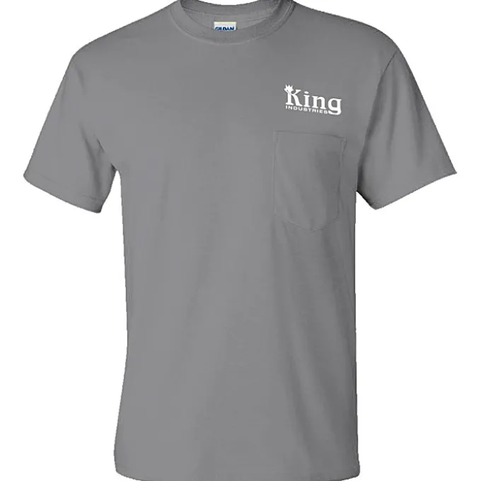 Gildan 6-oz Ultra Cotton Pocket T-Shirt - Screen - Colors