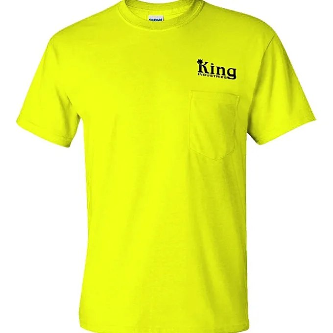 Gildan 6-oz Ultra Cotton Pocket T-Shirt - Screen - Colors