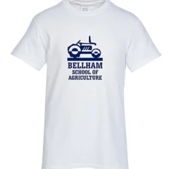 Gildan 6-oz Ultra Cotton T-Shirt - Men's - Screen - White