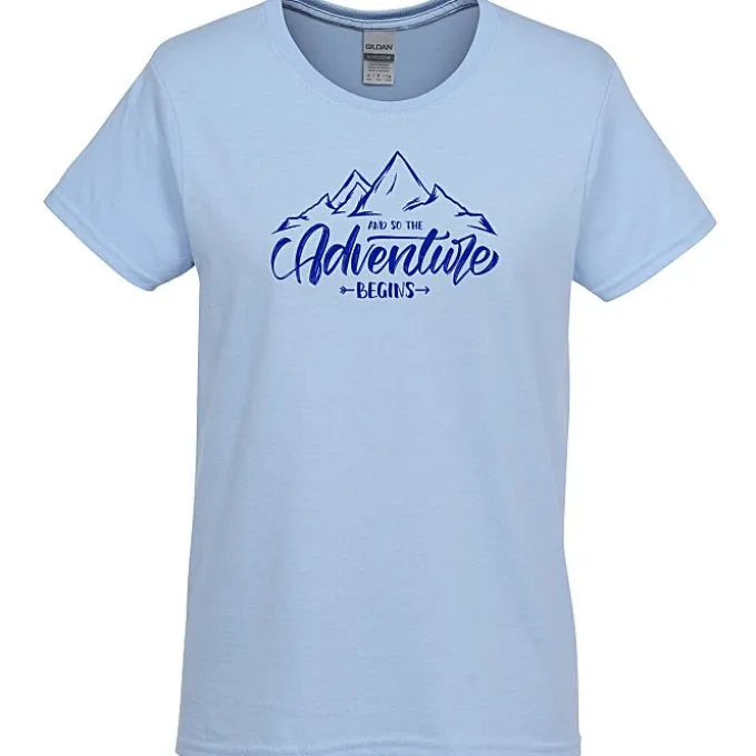 Gildan 6-oz Ultra Cotton T-Shirt - Ladies' - Screen - Colors