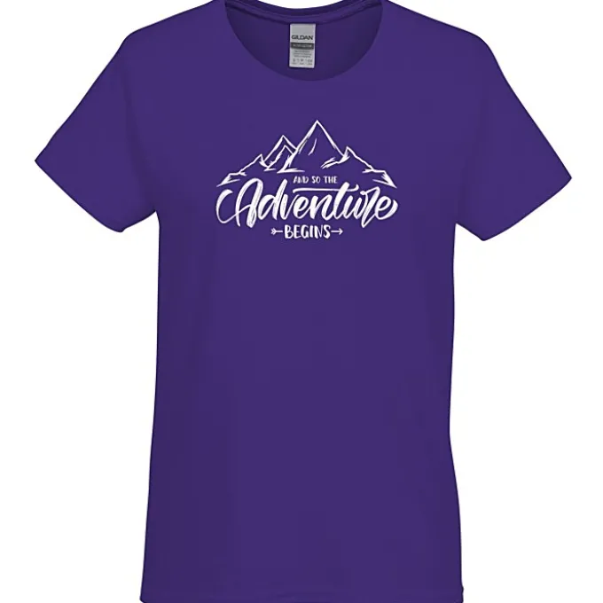 Gildan 6-oz Ultra Cotton T-Shirt - Ladies' - Screen - Colors