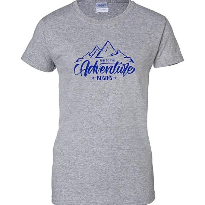 Gildan 6-oz Ultra Cotton T-Shirt - Ladies' - Screen - Colors