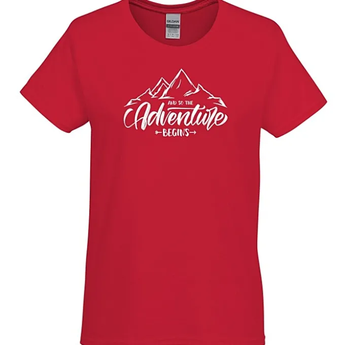Gildan 6-oz Ultra Cotton T-Shirt - Ladies' - Screen - Colors