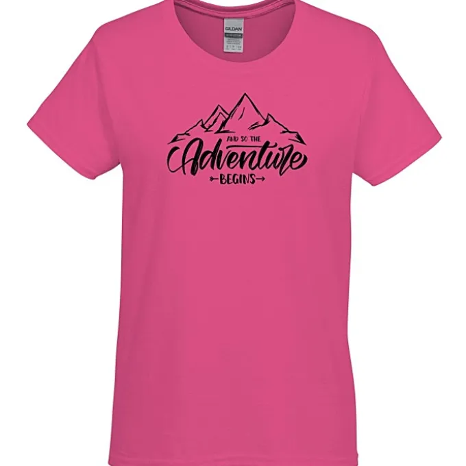 Gildan 6-oz Ultra Cotton T-Shirt - Ladies' - Screen - Colors